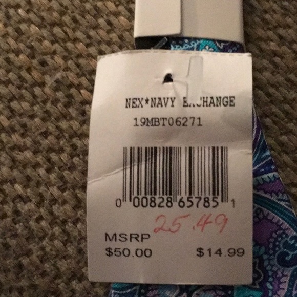 HappyTIES BOW TIE PURPLE PAISLEY - Picture 4 of 4